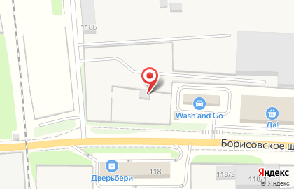 Пункт приема лома МетКом на Борисовском шоссе на карте