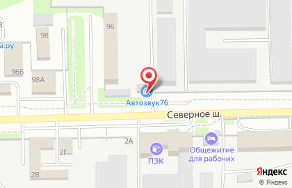 Шиномонтажная мастерская на Московском шоссе на карте