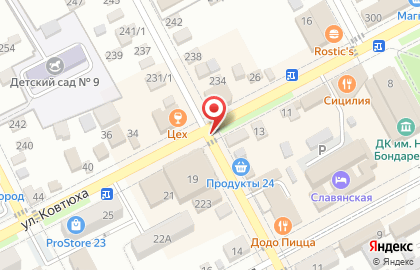 Многолестниц на карте