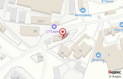 Гранд Эвакуатор на карте