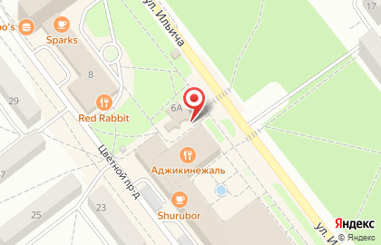 Сеть фирменных салонов МегаФон на улице Ильича на карте