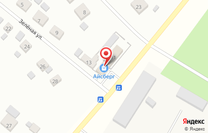 Продуктовый магазин в Омске на карте