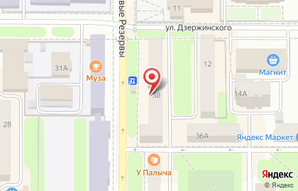Магазин Букварь в Новомосковске на карте