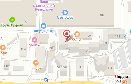 Теплопроект в Октябрьском районе на карте