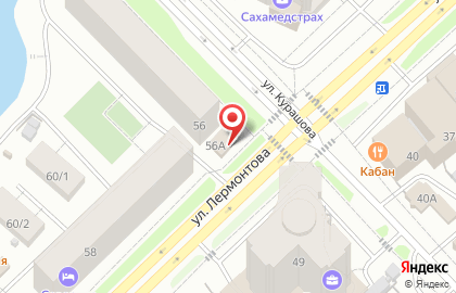 Компания Исток на улице Лермонтова на карте