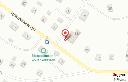 Магазин Кооператор на Центральной улице на карте