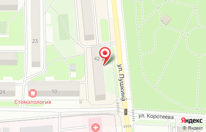 Магазин от производителя Хорошава на улице Пушкина на карте