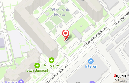 Компас на Новолитовской улице на карте