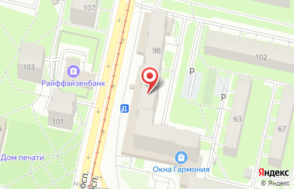 Микрофинансовая компания VIVA Деньги на Советском проспекте на карте