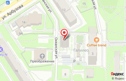 Магазин Сдобушка на Океанской улице на карте