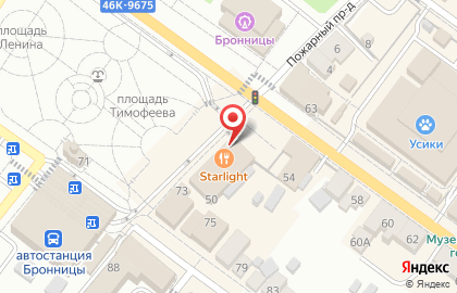 Парикмахерская №1 в Москве на карте
