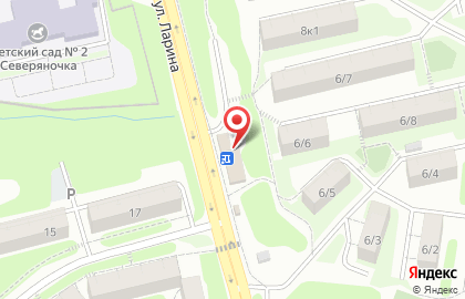 Кафе Баркад в Петропавловске-Камчатском на карте