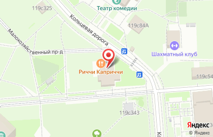 Ресторан Риччи Каприччи на карте