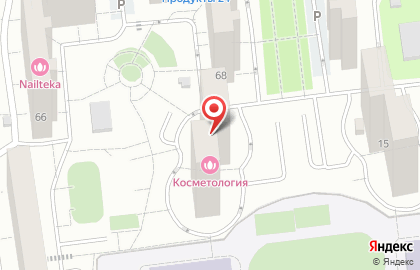 Универсам Трехгорка на карте