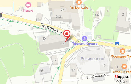 Нотариус Виноградова Л.С. на Комсомольской на карте