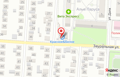 Магазин Красное & Белое в Оренбурге на карте