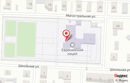 Европейский лицей на карте