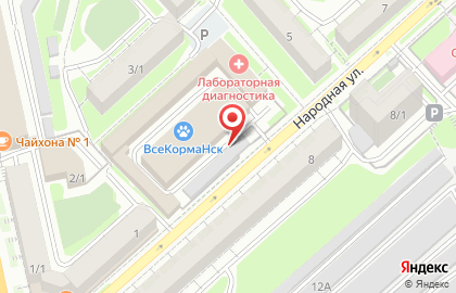 Торгово-монтажная компания Комфорт в Калининском районе на карте