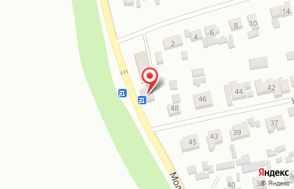Маяк на карте