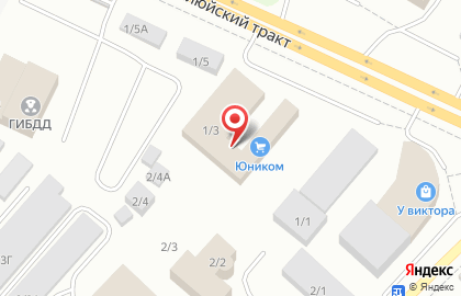Магазин отделочных и строительных материалов Юником в Якутске на карте