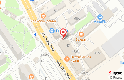 Пельменная Ссср в Октябрьском районе на карте