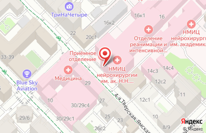 Аптечный пункт Карипазим на Тверской-Ямской улице на карте