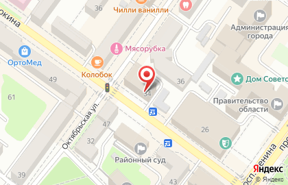 Российский детский фонд на Октябрьской улице на карте