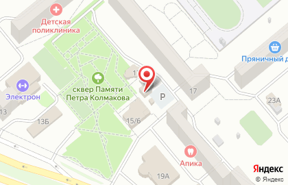 Агентство недвижимости Удача на улице Тимирязева на карте