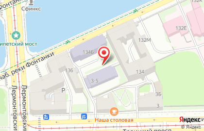 Детский сад №127 на метро Балтийская на карте