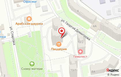Медицинский центр Здоровое поколение на улице Генерала Попова на карте