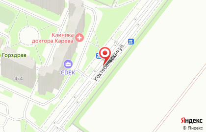 Дезинфекция помещений Улица Старокачаловская на карте