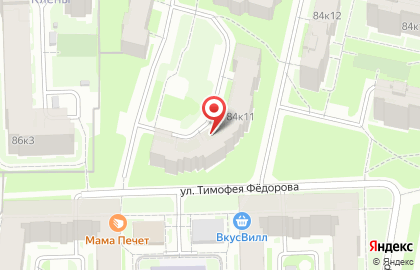 Адвокатский кабинет Кулешова Д.К. в Красносельском районе на карте