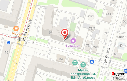 Салон оптики Арника на улице Свердлова на карте