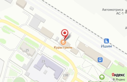 Продуктовый магазин в Тюмени на карте