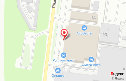 Петербургская аккумуляторная компания Акб98 на Планерной улице на карте