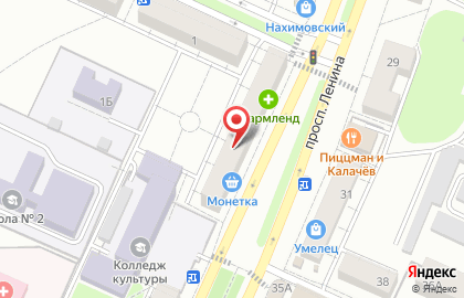 Тэмле на проспекте Ленина на карте