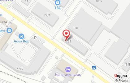 Шиномонтажная мастерская на улице Коминтерна на карте