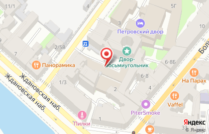 Автомойка Moikoff в Петроградском районе на карте