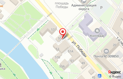 Первый печатный центр на карте