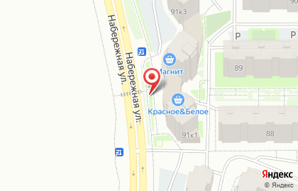 Торговый центр Зеленый берег в Ханты-Мансийске на карте