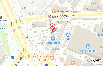 Кафе в Москве на карте