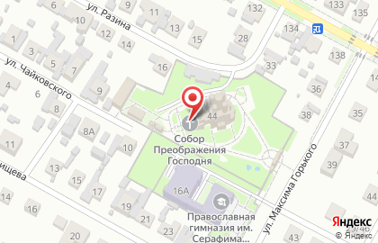 Кафедральный собор в честь Преображения Господня на карте