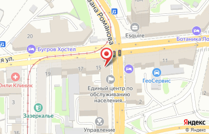 Торговая компания Русская линия в Канавинском районе на карте