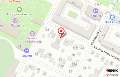 Пансионат для пожилых «Исток» на карте