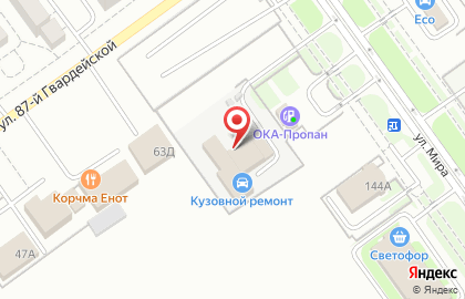Автоателье в Волгограде на карте