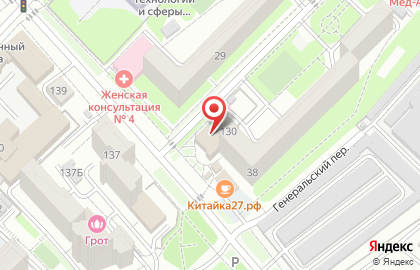 Супермаркет Росинка на улице Запарина на карте