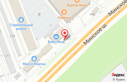 Байк Ленд, мотосервис на карте