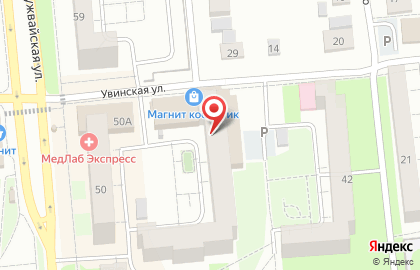 Сеть супермаркетов Пятерочка на Клубной улице на карте
