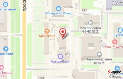 Научно-исследовательский институт экспертиз на проспекте Автозаводцев на карте