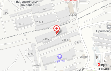 Производственная компания в Первореченском районе на карте